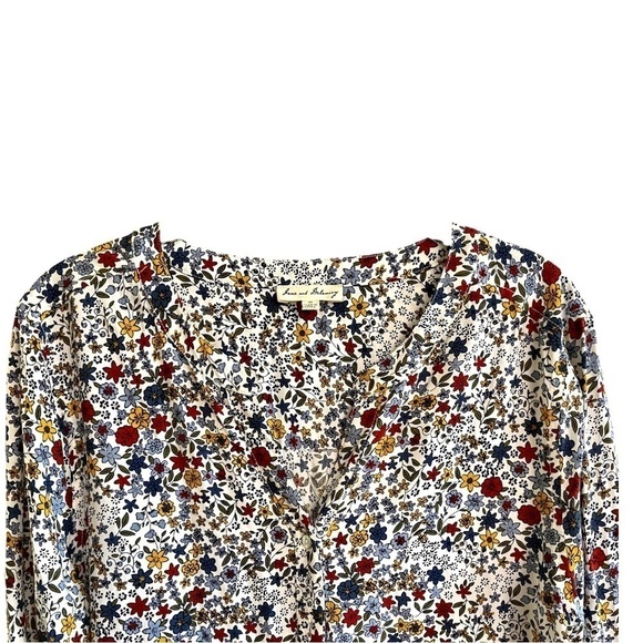 JANE & DELANCEY, DELIGHTFUL, BUTTON DOWN, TUNIC TOP. SIZE M - Picture 2 of 7